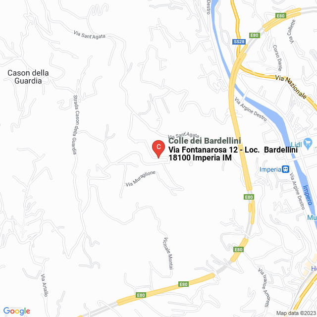 apri la mappa di Colle dei Bardellini