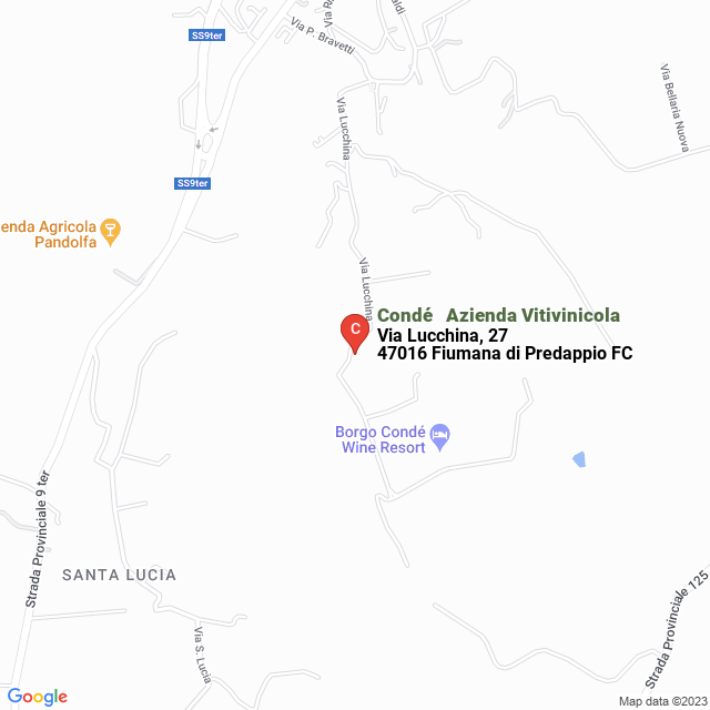apri la mappa di Condé - Azienda Vitivinicola