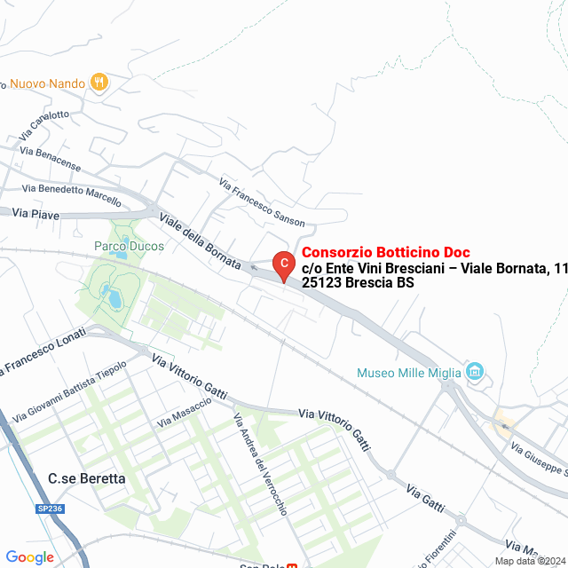 apri la mappa di Consorzio Botticino Doc