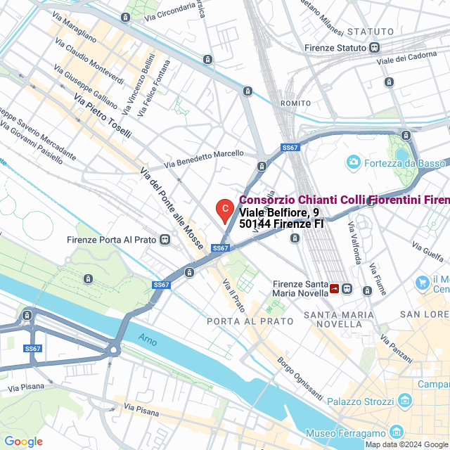 apri la mappa di Consorzio Chianti Colli Fiorentini Firenze