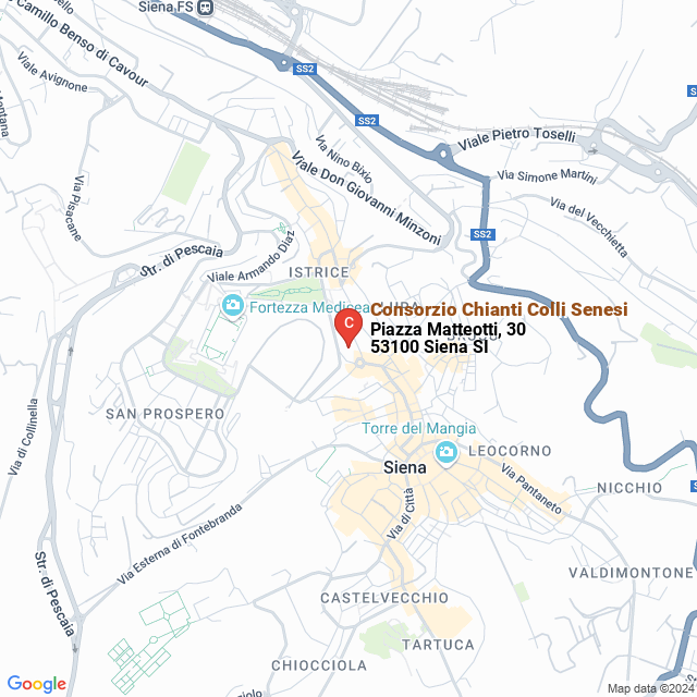 apri la mappa di Consorzio Chianti Colli Senesi