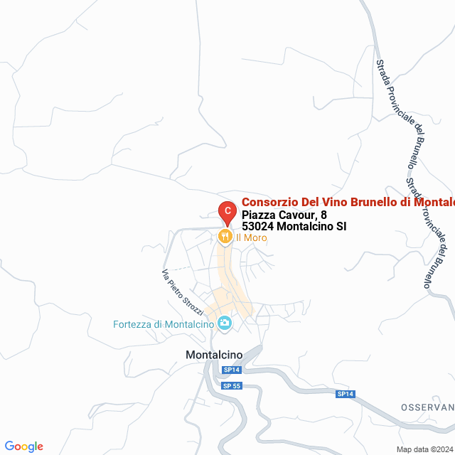 apri la mappa di Consorzio Del Vino Brunello di Montalcino