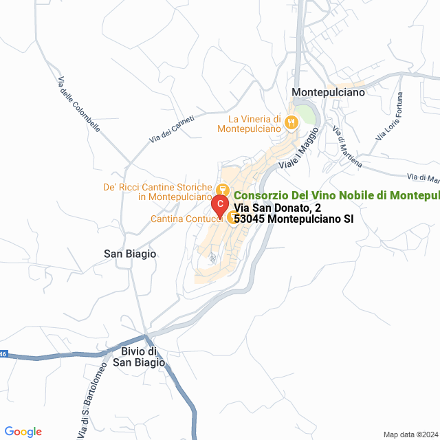 apri la mappa di Consorzio Del Vino Nobile di Montepulciano