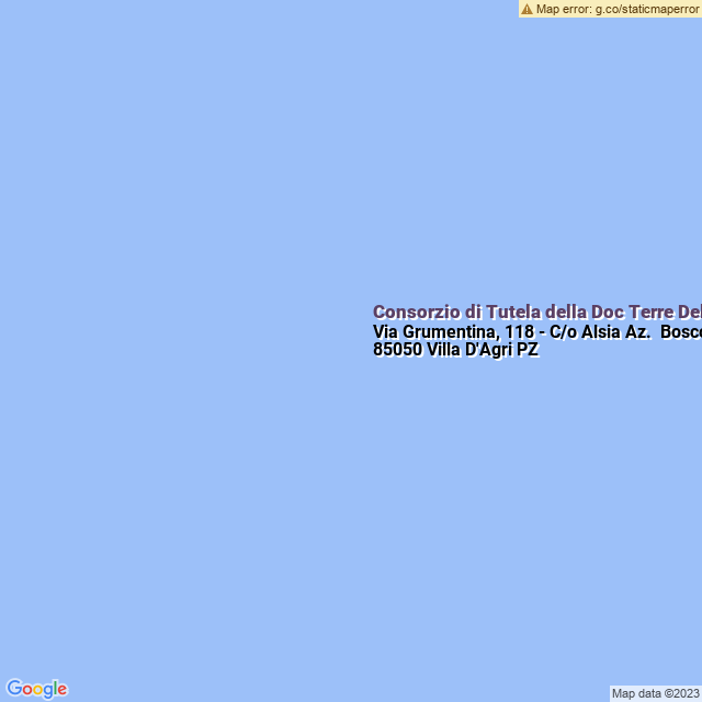 apri la mappa di Consorzio di Tutela della Doc Terre Dell‘Alta Val D‘Agri