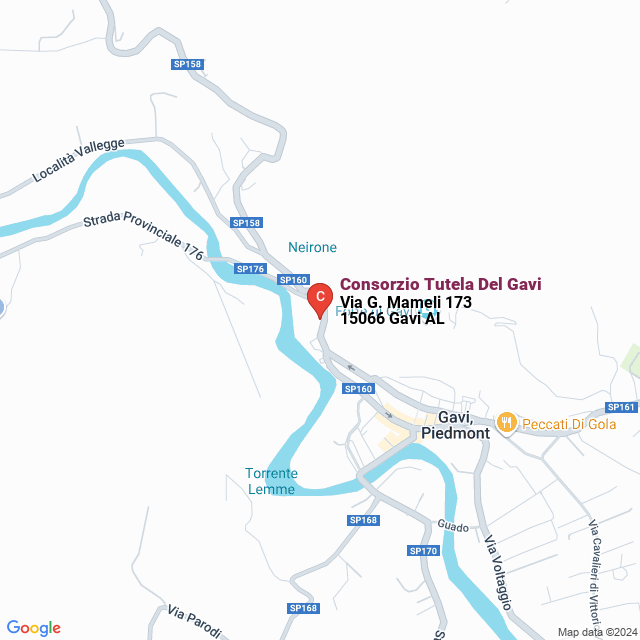 apri la mappa di Consorzio Tutela Del Gavi