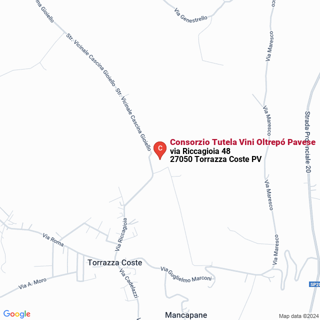 apri la mappa di Consorzio Tutela Vini Oltrepó Pavese