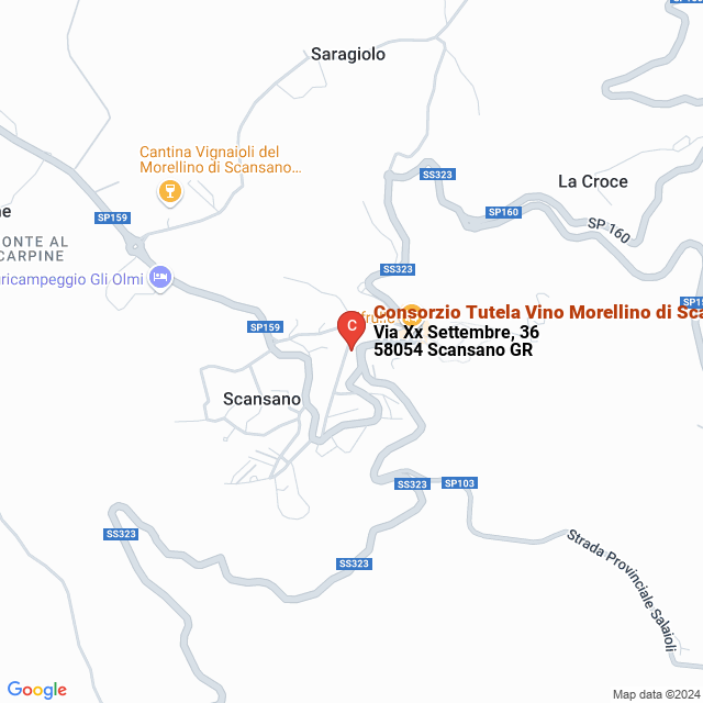 apri la mappa di Consorzio Tutela Vino Morellino di Scansano