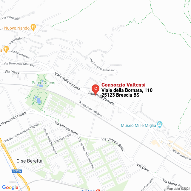 apri la mappa di Consorzio Valtensi