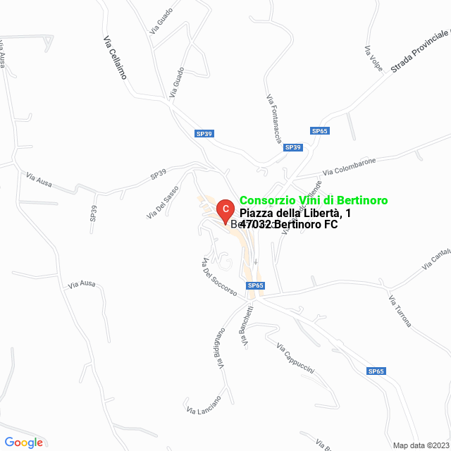 apri la mappa di Consorzio Vini di Bertinoro