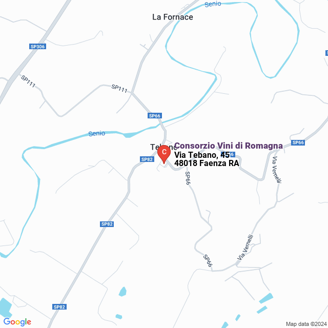 apri la mappa di Consorzio Vini di Romagna