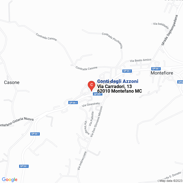 apri la mappa di Conti degli Azzoni