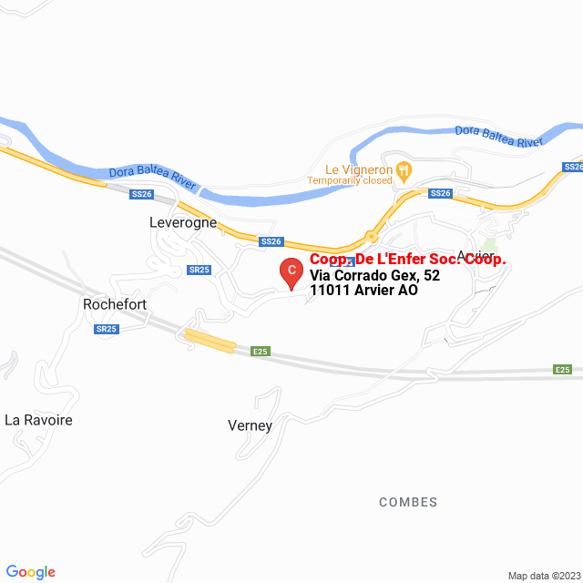 apri la mappa di Coop. De L‘Enfer Soc. Coop.