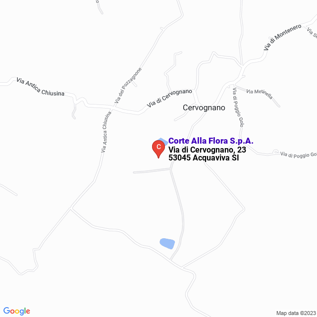 apri la mappa di Corte Alla Flora S.p.A.