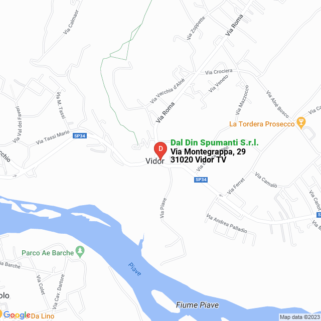 apri la mappa di Dal Din Spumanti S.r.l.