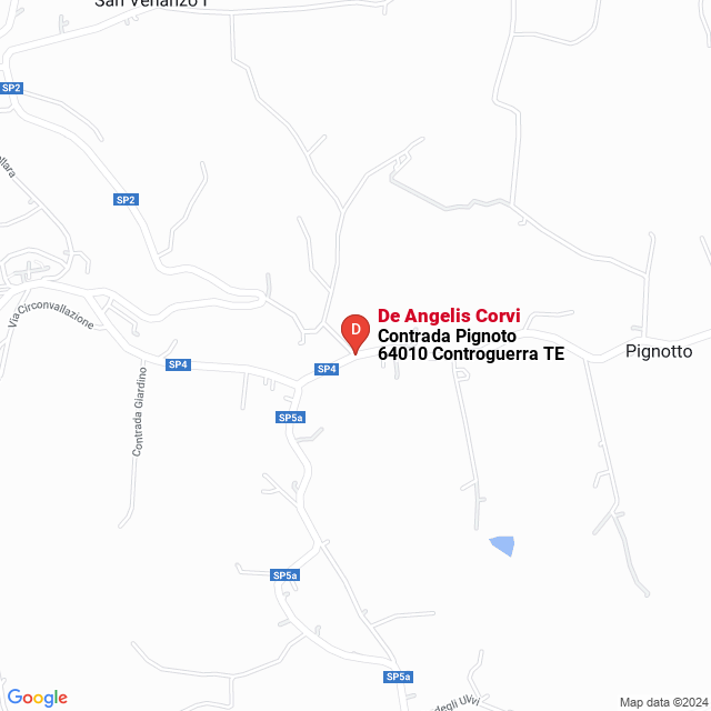 apri la mappa di De Angelis Corvi