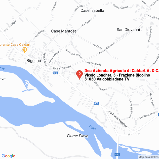 apri la mappa di Dea Azienda Agricola di Caldart A. & C. S.S.