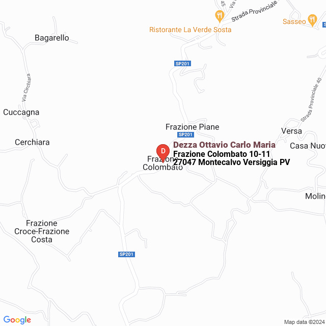 apri la mappa di Dezza Ottavio Carlo Maria