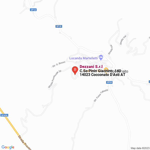 apri la mappa di Dezzani S.r.l