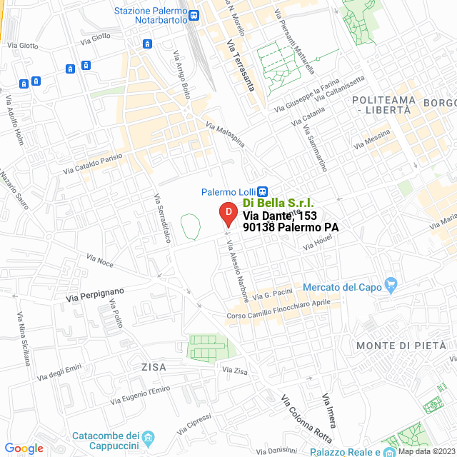 apri la mappa di Di Bella S.r.l.