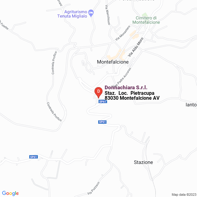 apri la mappa di Donnachiara S.r.l.