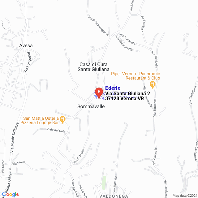 apri la mappa di Ederle