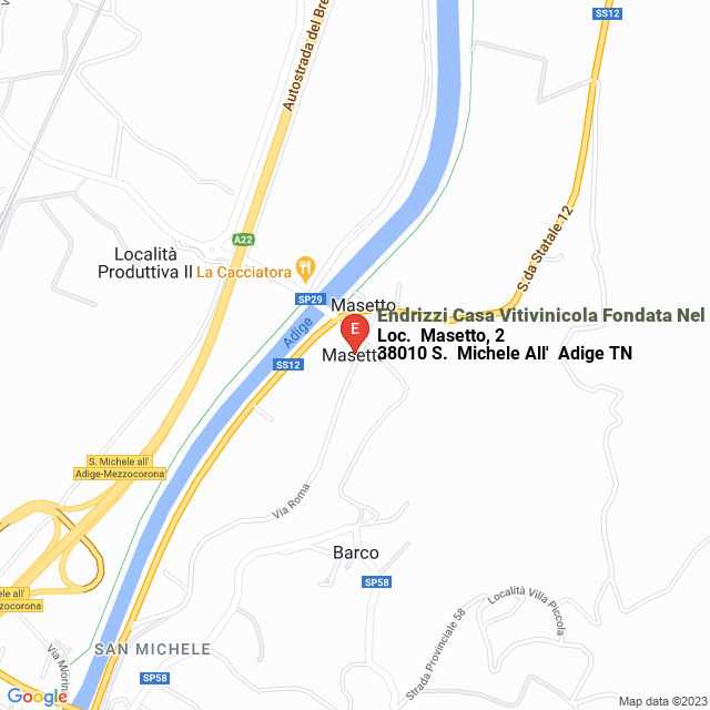 apri la mappa di Endrizzi Casa Vitivinicola Fondata Nel 1885