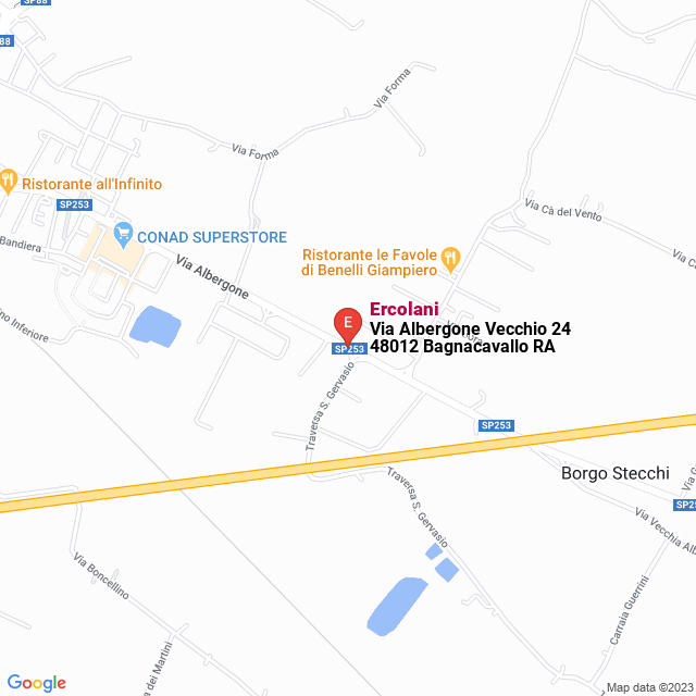 apri la mappa di Ercolani