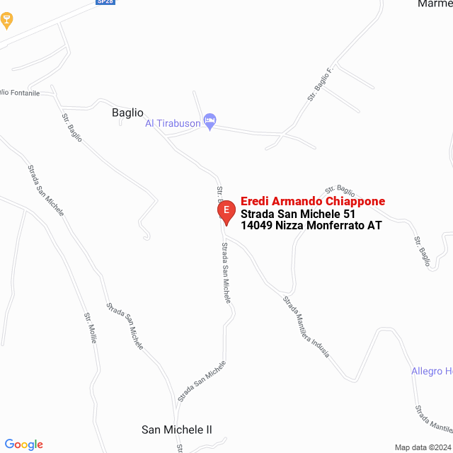 apri la mappa di Eredi Armando Chiappone