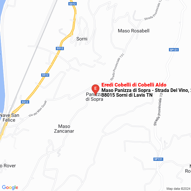 apri la mappa di Eredi Cobelli di Cobelli Aldo