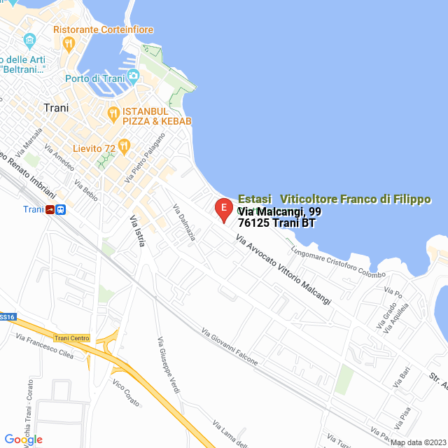 apri la mappa di Estasi - Viticoltore Franco di Filippo