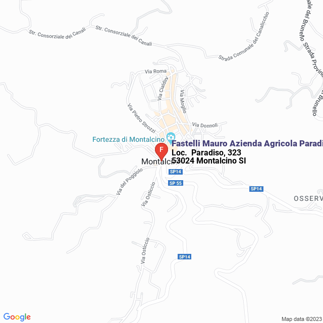 apri la mappa di Fastelli Mauro Azienda Agricola Paradiso
