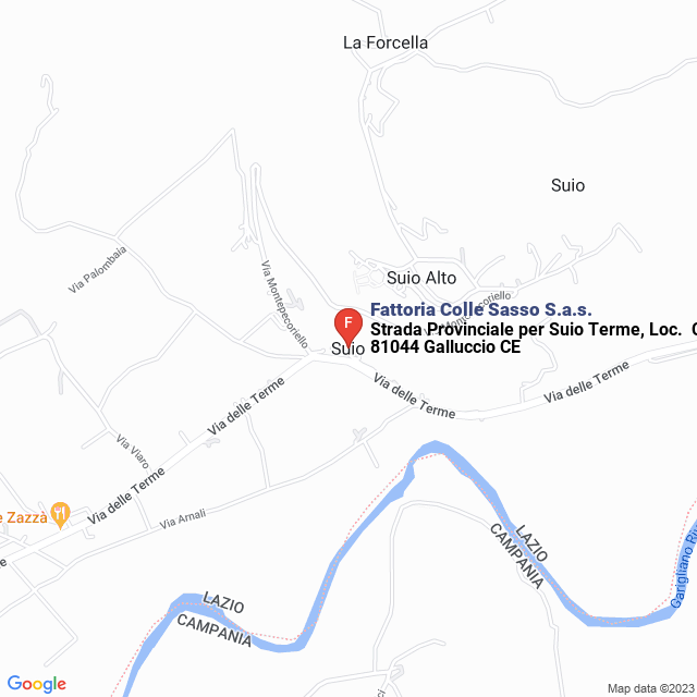 apri la mappa di Fattoria Colle Sasso S.a.s.