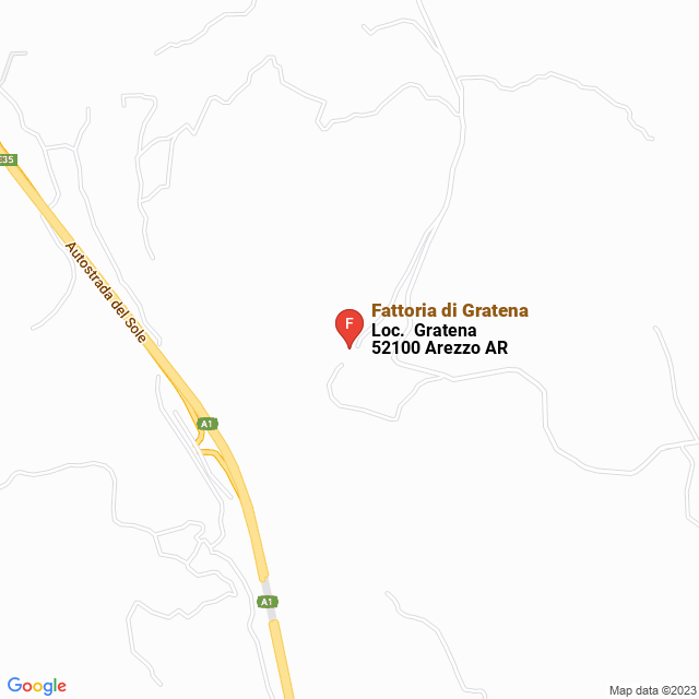 apri la mappa di Fattoria di Gratena