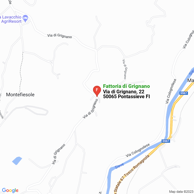 apri la mappa di Fattoria di Grignano