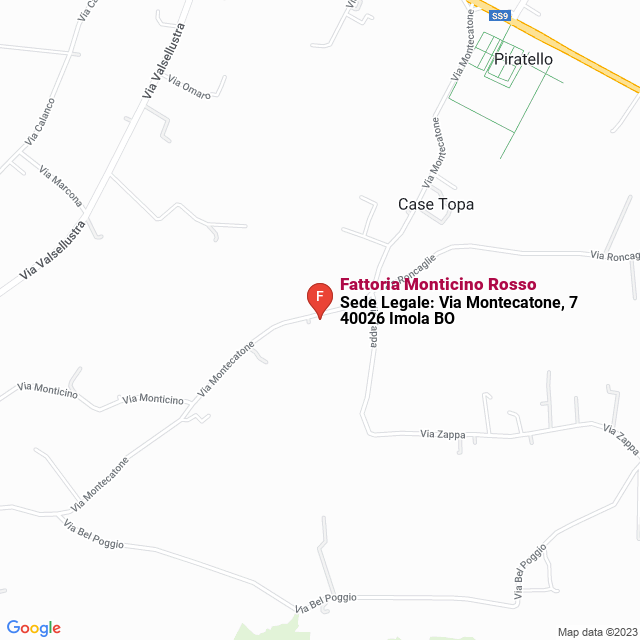 apri la mappa di Fattoria Monticino Rosso