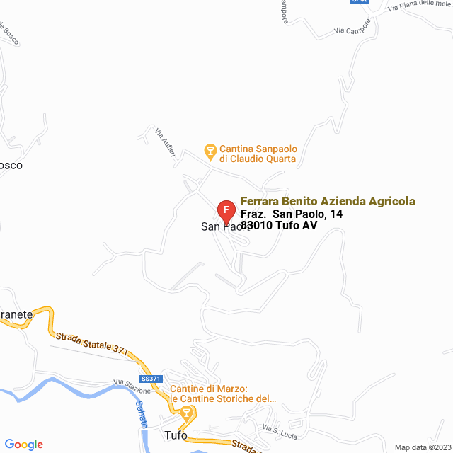 apri la mappa di Ferrara Benito Azienda Agricola