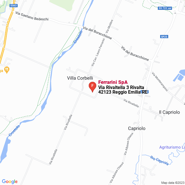 apri la mappa di Ferrarini SpA