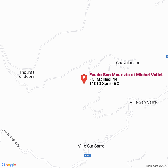 apri la mappa di Feudo San Maurizio di Michel Vallet
