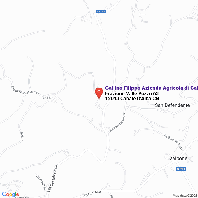 apri la mappa di Gallino Filippo Azienda Agricola di Gallino Gianni