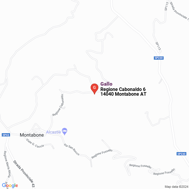 apri la mappa di Gallo