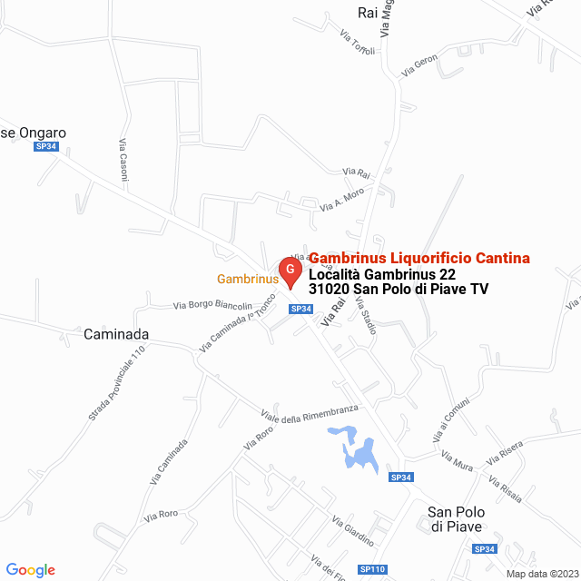 apri la mappa di Gambrinus Liquorificio Cantina
