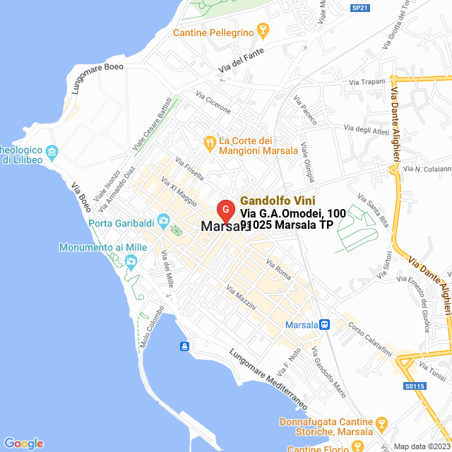 apri la mappa di Gandolfo Vini