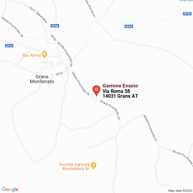 apri la mappa di Garrone Evasio