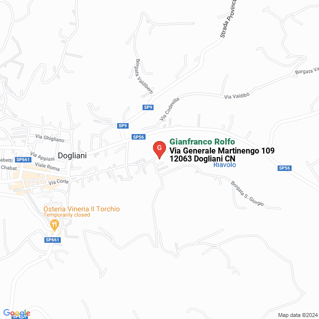 apri la mappa di Gianfranco Rolfo