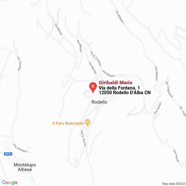 apri la mappa di Giribaldi Mario