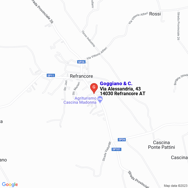 apri la mappa di Goggiano & C.