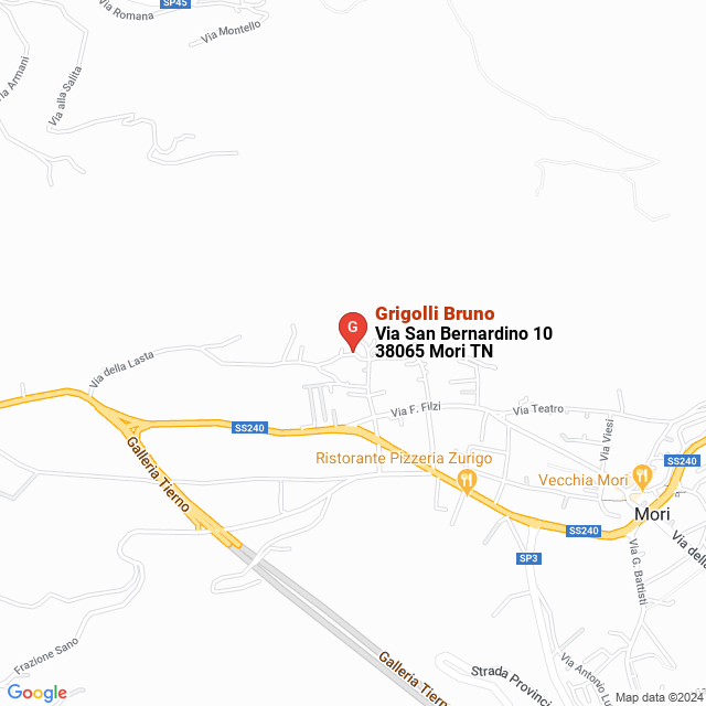 apri la mappa di Grigolli Bruno