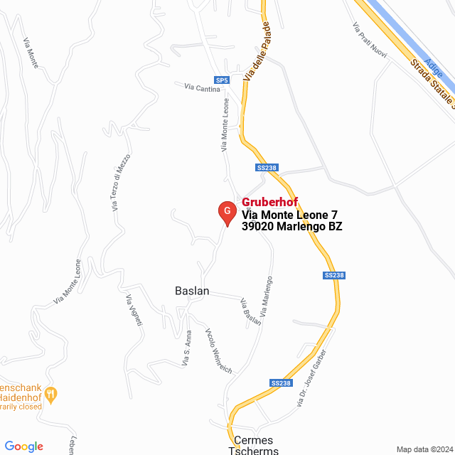 apri la mappa di Gruberhof