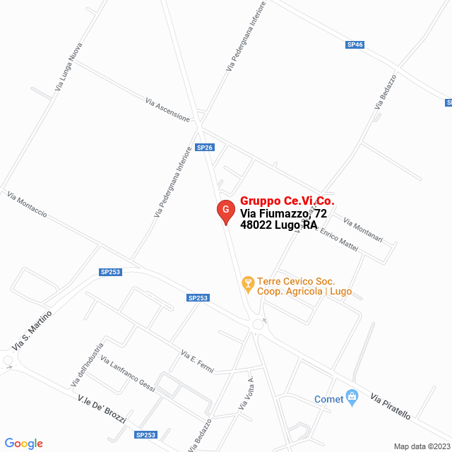 apri la mappa di Gruppo Ce.Vi.Co.