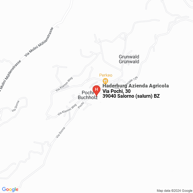 apri la mappa di Haderburg Azienda Agricola